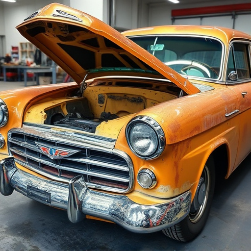 vehicle restoration process