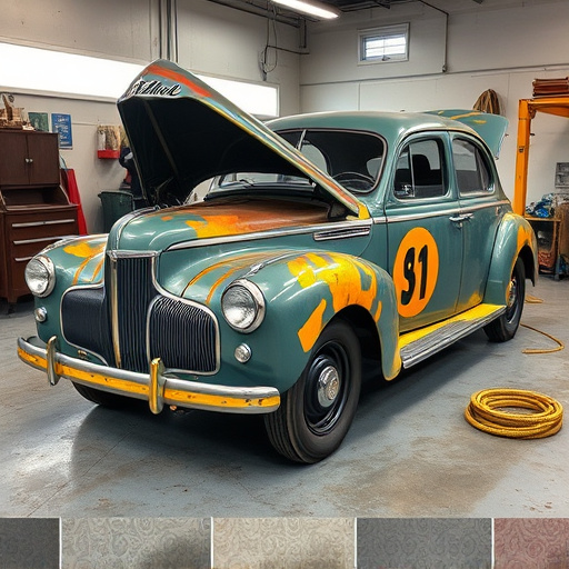 vehicle restoration process