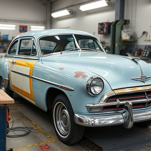 vehicle restoration process