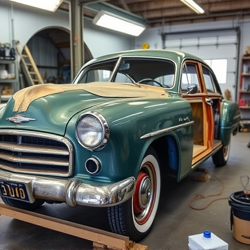 vehicle restoration process