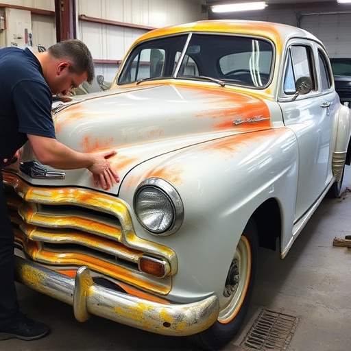 vehicle restoration process