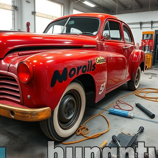 vehicle restoration process