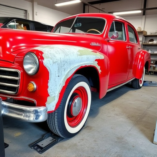 vehicle restoration process