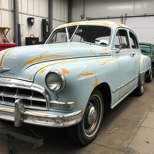 vehicle restoration process