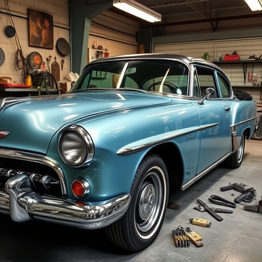 vehicle restoration process