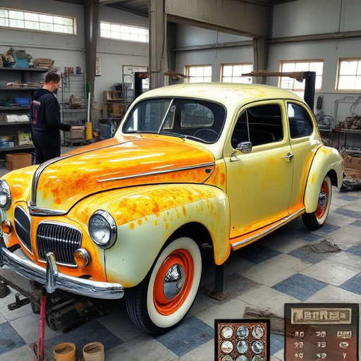 vehicle restoration process