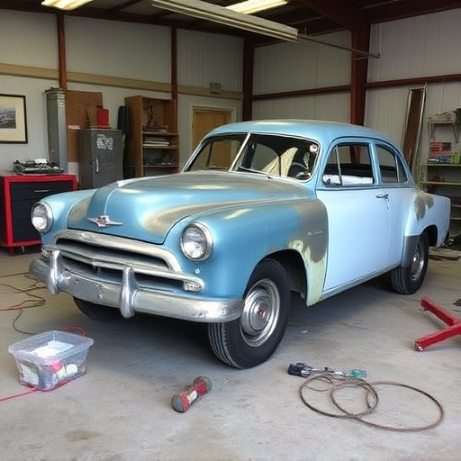 vehicle restoration process