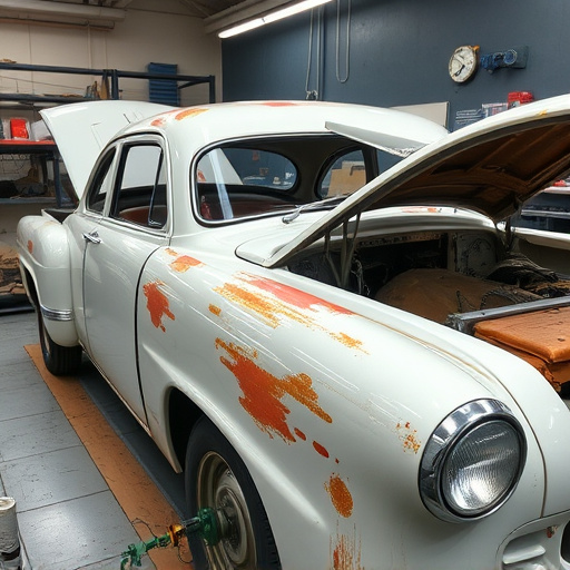 vehicle restoration process