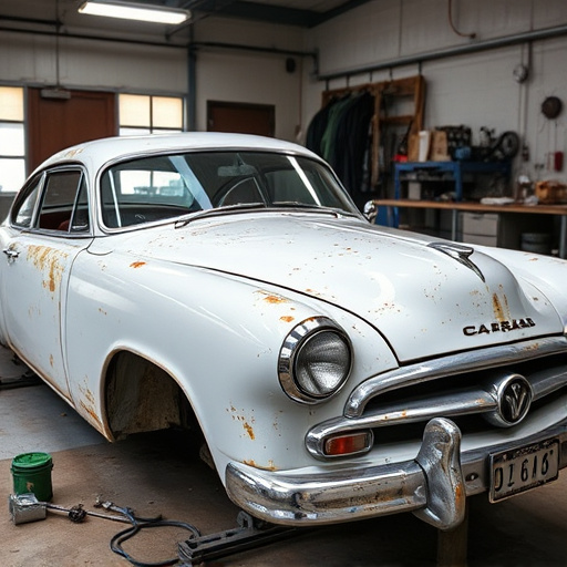 vehicle restoration process