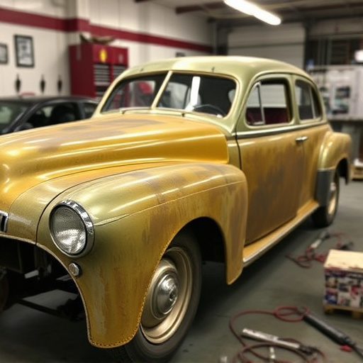 vehicle restoration process