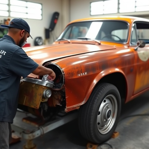 vehicle restoration process