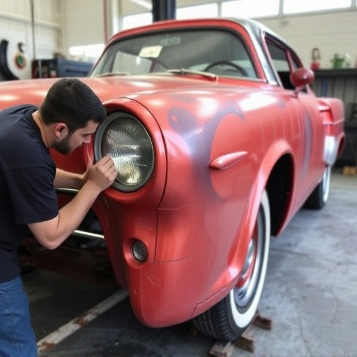 vehicle restoration process