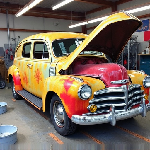 vehicle restoration process