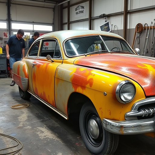 vehicle restoration process