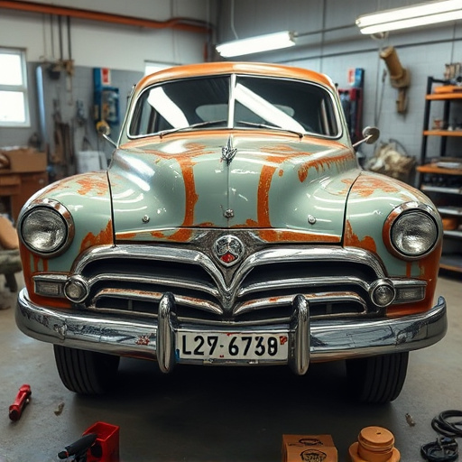 vehicle restoration process