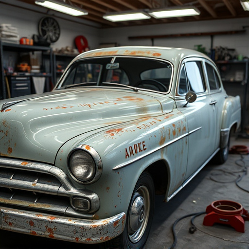 vehicle restoration process