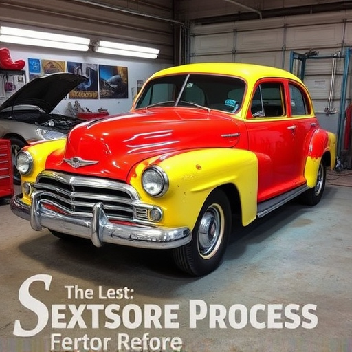 vehicle restoration process