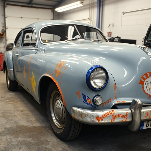 vehicle restoration process