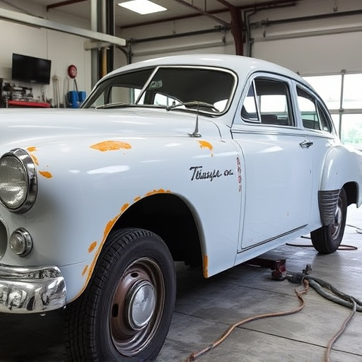 vehicle restoration process