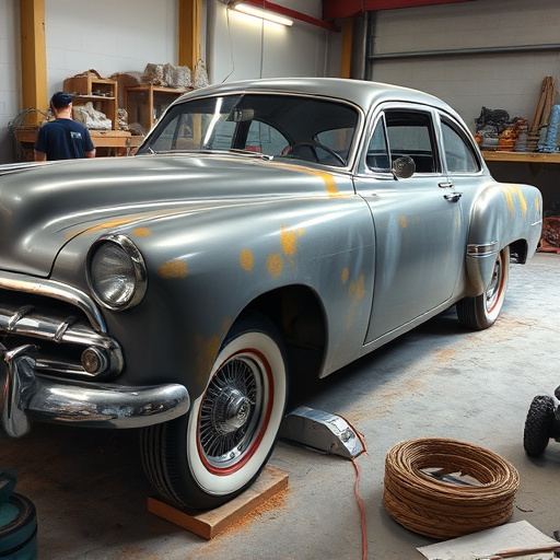 vehicle restoration process