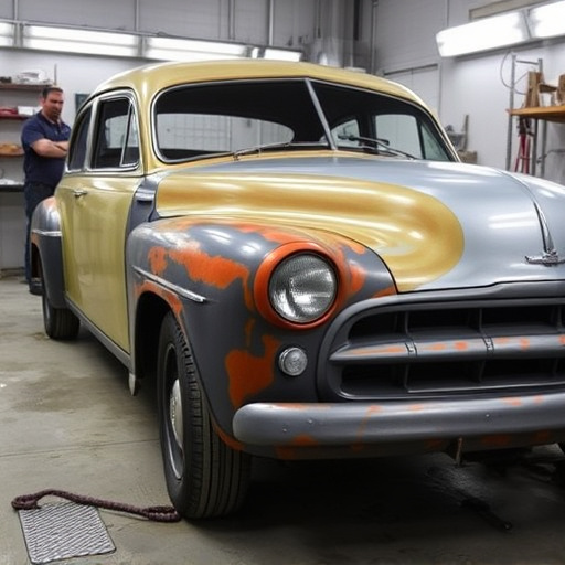 vehicle restoration process