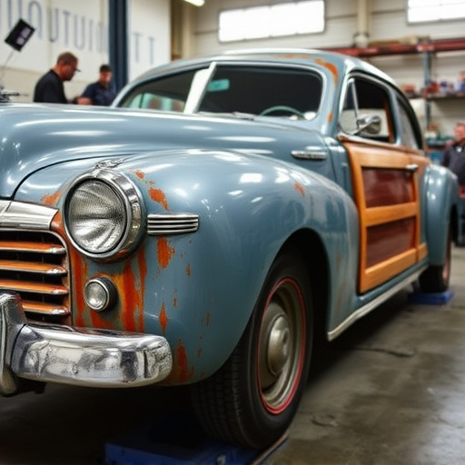 vehicle restoration process