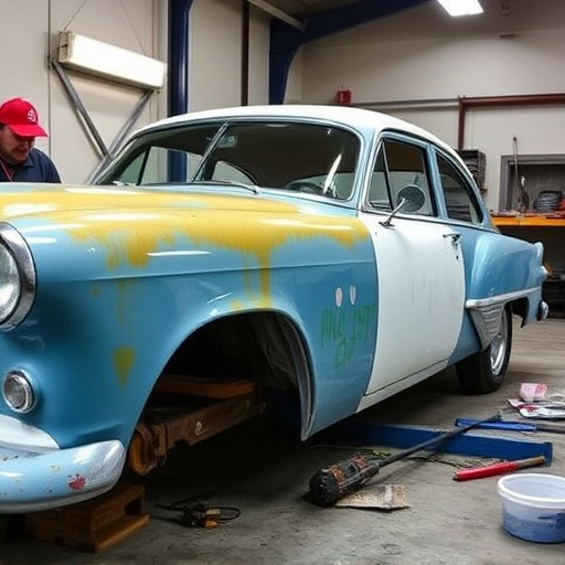 vehicle restoration process