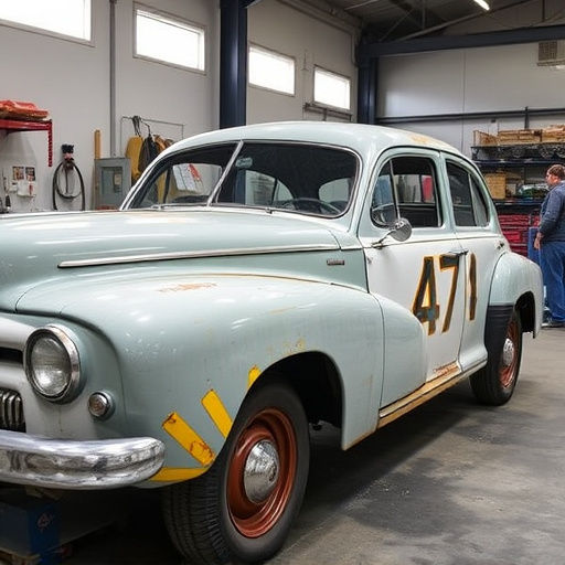 vehicle restoration process