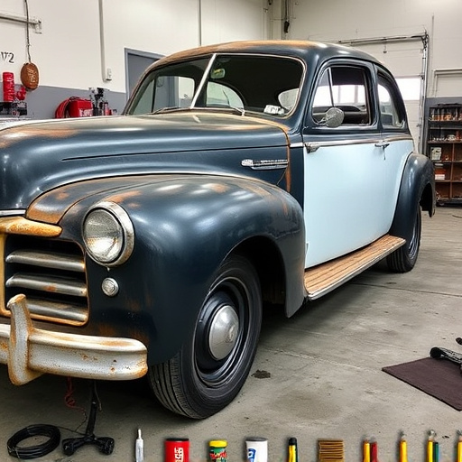 vehicle restoration process