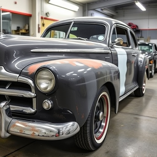 vehicle restoration process