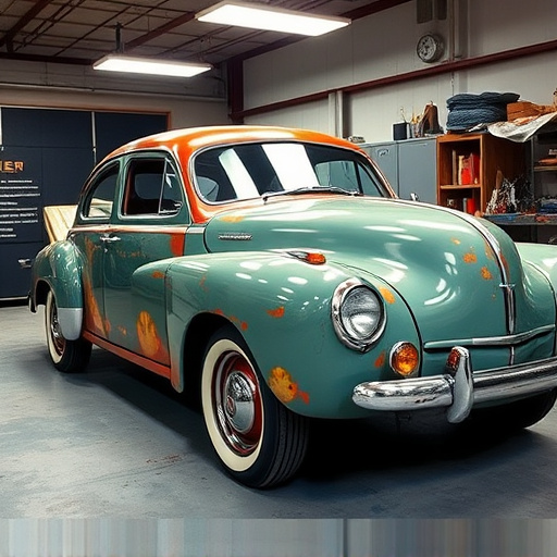 vehicle restoration process