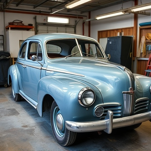 vehicle restoration process