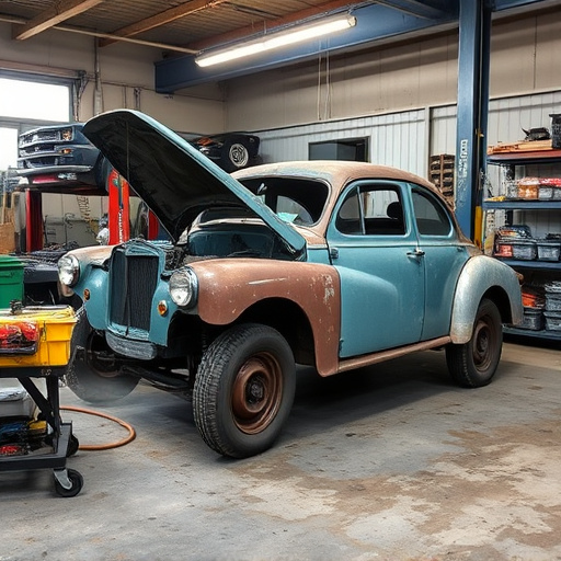 vehicle restoration process