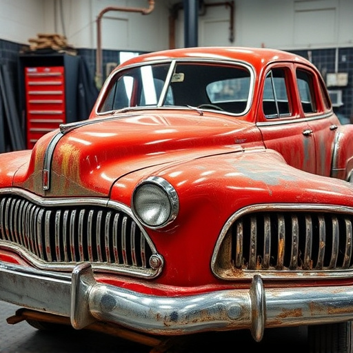 vehicle restoration process