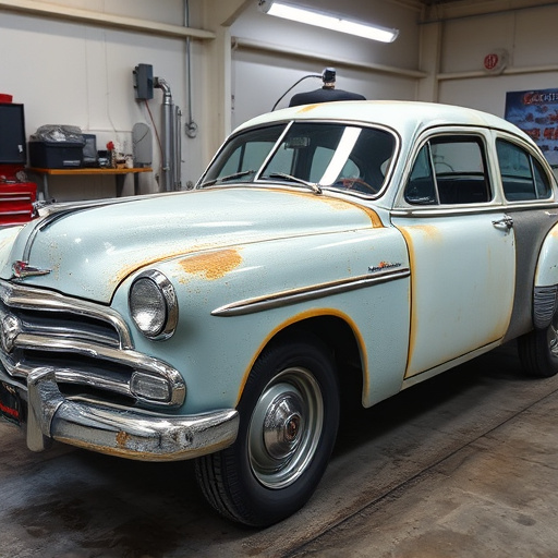 vehicle restoration process