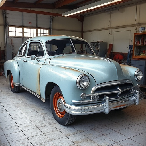 vehicle restoration process