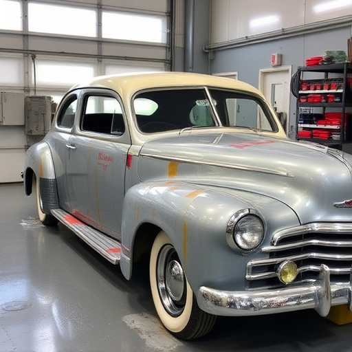 vehicle restoration process