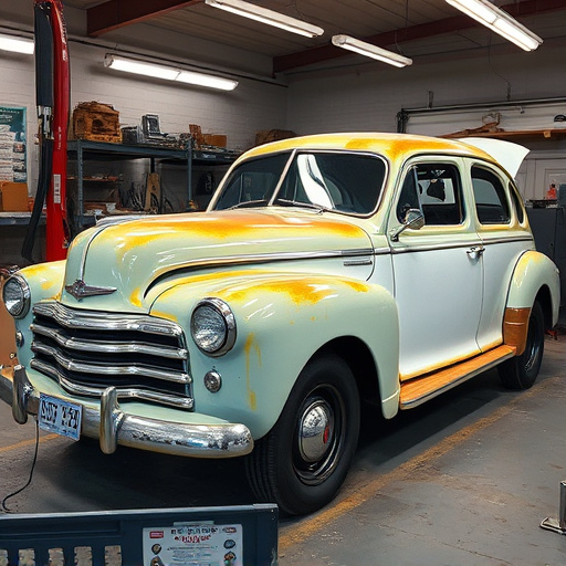 vehicle restoration process