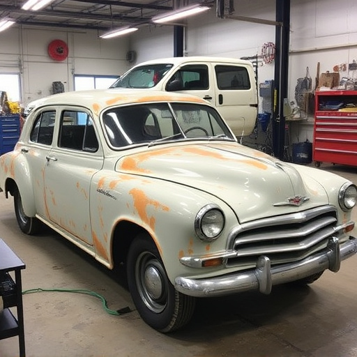 vehicle restoration process