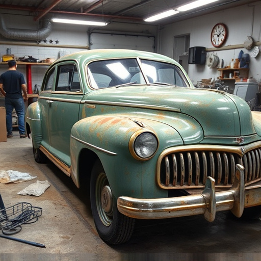 vehicle restoration process