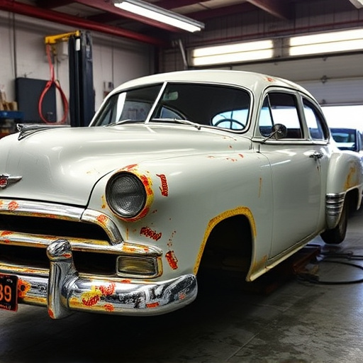 vehicle restoration process