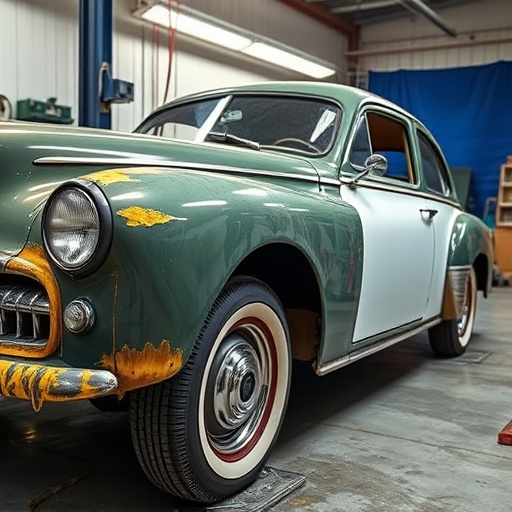 vehicle restoration process