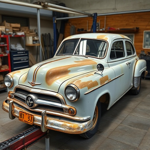 vehicle restoration process