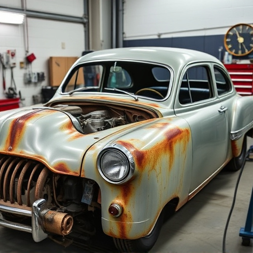 vehicle restoration process