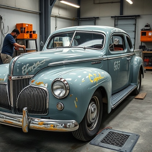 vehicle restoration process