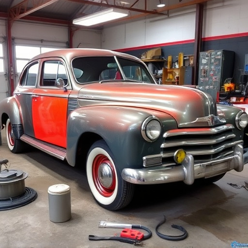 vehicle restoration process