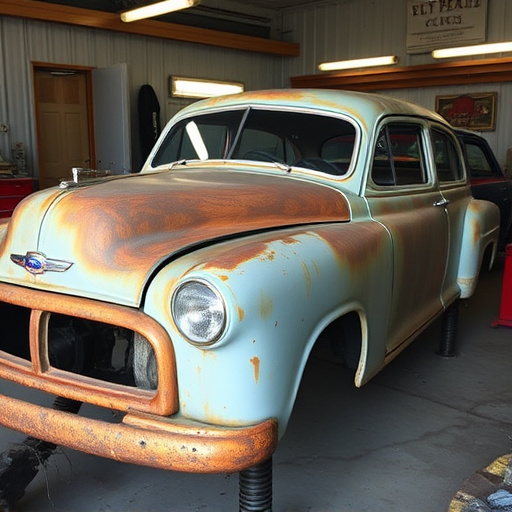 vehicle restoration process