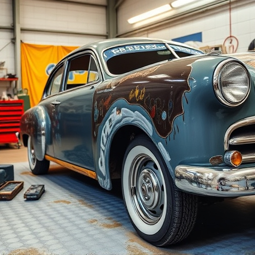 vehicle restoration process