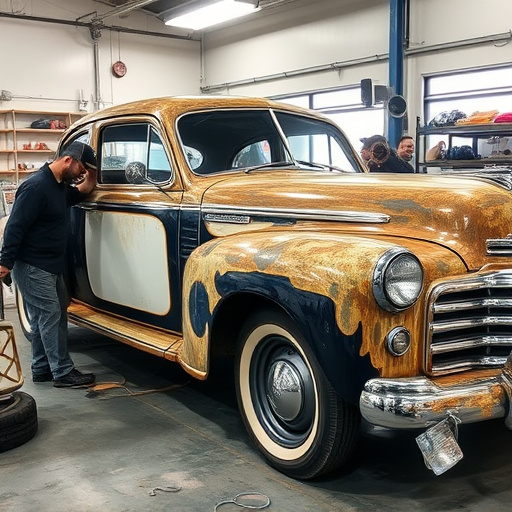 vehicle restoration process