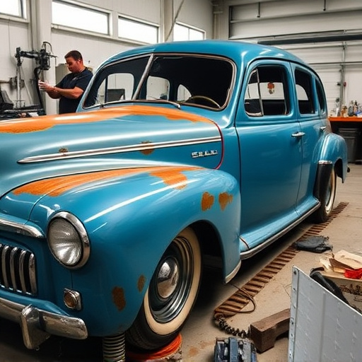 vehicle restoration process